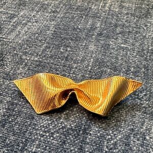 Mignon Faget Gold Bow Brooch